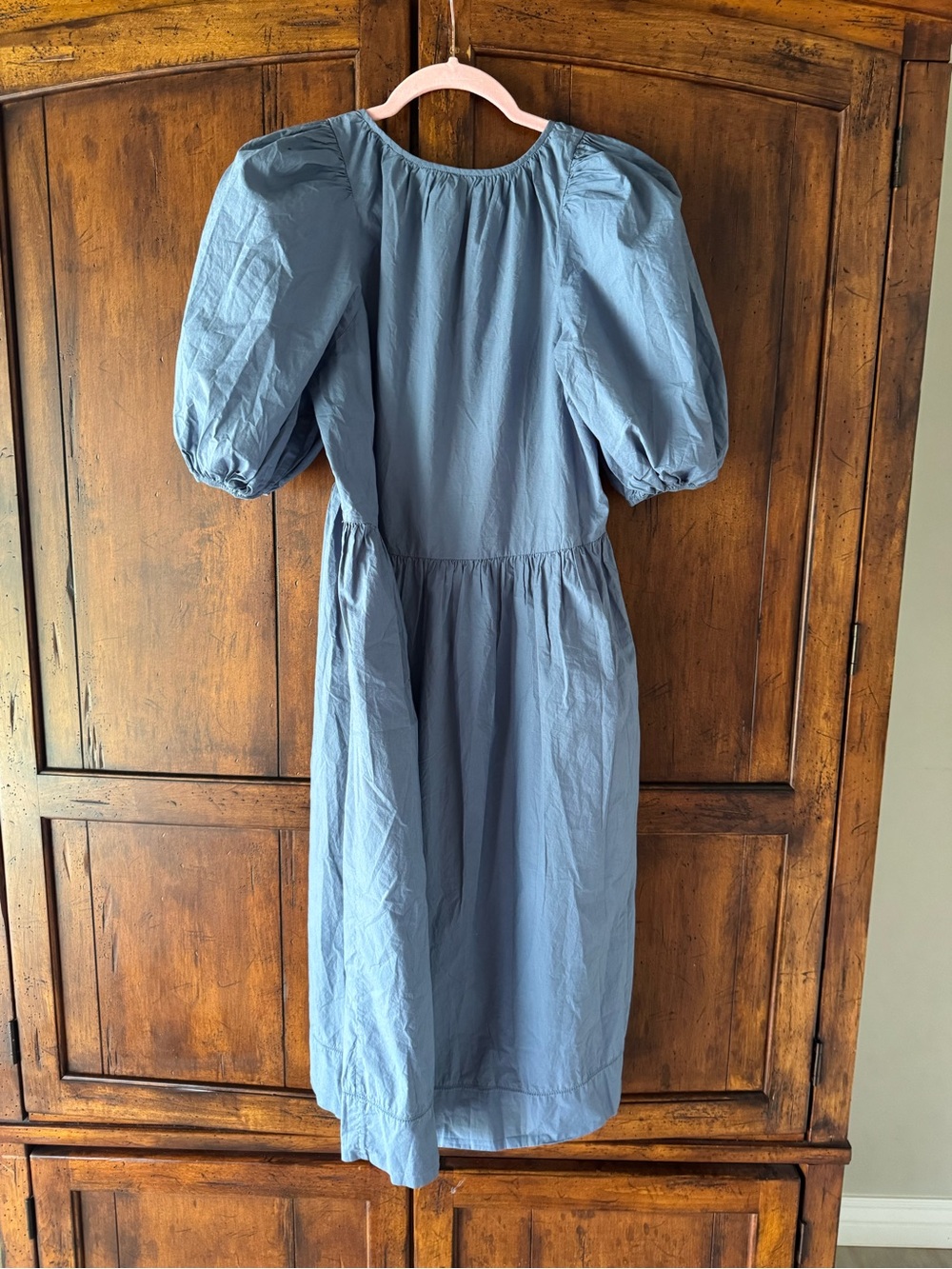 THE GREAT. The Ravine Dress in Dutch Blue Size 0 - Picture 6 of 7